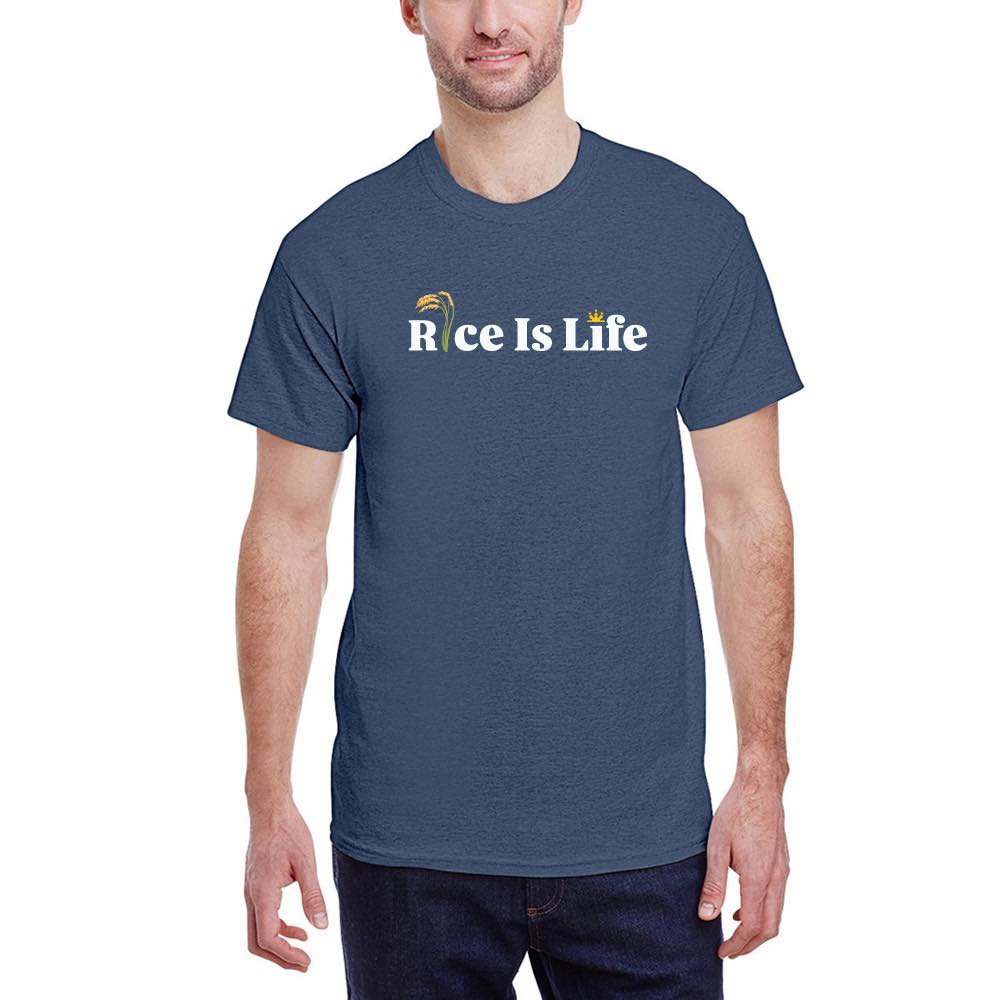 Rice Is Life Mens T-Shirt